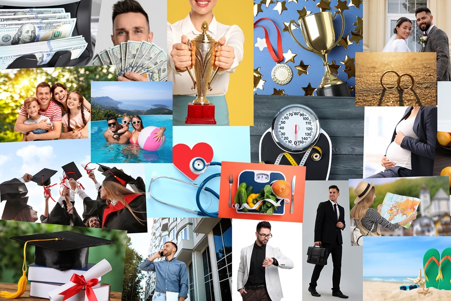 Bild zu Erstelle dein Vision Board 2026